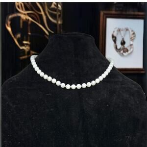Timeless Faux Pearl Necklace